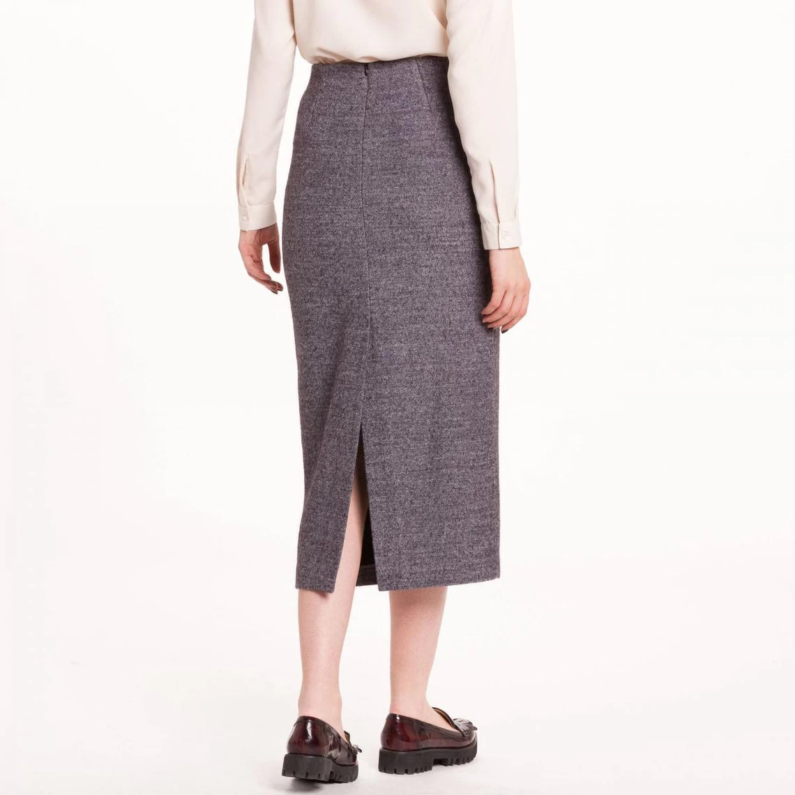 Jupe Tube En Maille Femme 3 SUISSES Collection - Gris | 3 SUISSES 4 Jupe Tube En Maille Femme 3 SUISSES Collection - Gris | 3 SUISSES – Image 2