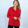 Blouse Manches Longues Petits Volants Femme - Rouge | 3 SUISSES 2 Blouse Manches Longues Petits Volants Femme - Rouge | 3 SUISSES -Chic Femme Soldes 5aad8453 2067 4170 97c1 a594fe15a12a zoom prd 3s 1140x1140