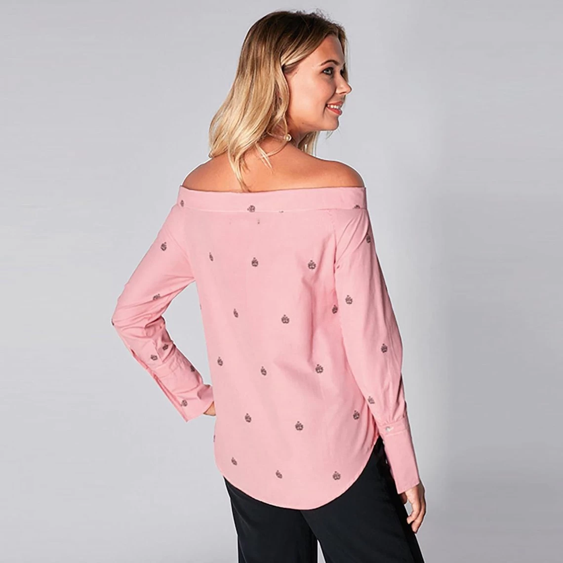 Chemise Femme Col Bateau 3 SUISSES Collection- Rayé Rouge | 3 SUISSES 4 Chemise Femme Col Bateau 3 SUISSES Collection- Rayé Rouge | 3 SUISSES – Image 2