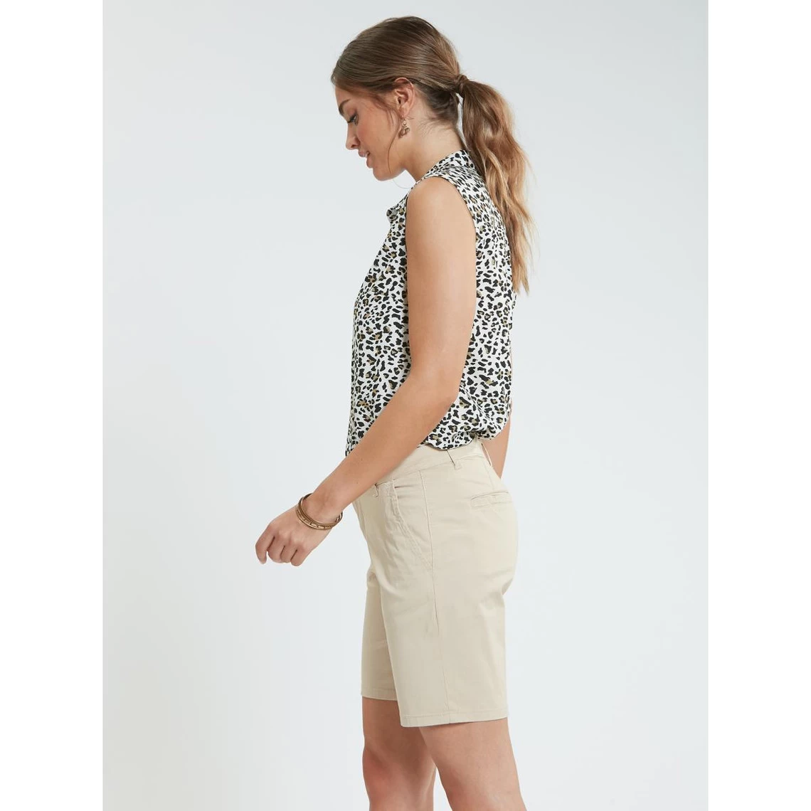 Bermuda Pinces Et Poches Femme | Short 3 SUISSES 4 Bermuda Pinces Et Poches Femme | Short 3 SUISSES – Image 2