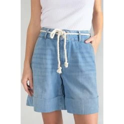 LE TEMPS DES CERISES Bermuda Short En Jeans HELLIA | 3 SUISSES 11 LE TEMPS DES CERISES Bermuda Short En Jeans HELLIA | 3 SUISSES -Chic Femme Soldes bermuda short en jeans hellia 3519836 7039458 58 1140x1140