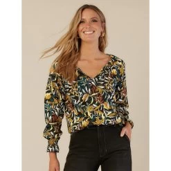Blouse à Pois Pour Femme Manche 3/4 | 3 SUISSES 7 Blouse à Pois Pour Femme Manche 3/4 | 3 SUISSES -Chic Femme Soldes blouse a pois pour femme manche 34 3411428 6495564 64 1140x1140