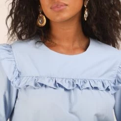 Blouse à Volants Manches Longues Femme 3 SUISSES COLLECTION | 3 SUISSES 9 Blouse à Volants Manches Longues Femme 3 SUISSES COLLECTION | 3 SUISSES -Chic Femme Soldes blouse a volants manches longues femme 3 suisses collection 875943 2 1140x1140