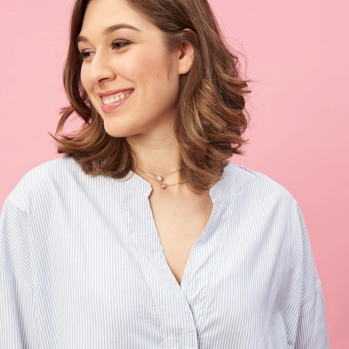 Blouse Asymétrique Rayée Manches 3/4 Femme - Imprimé | 3 SUISSES 5 Blouse Asymétrique Rayée Manches 3/4 Femme - Imprimé | 3 SUISSES – Image 3