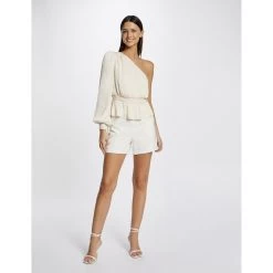 Chic Femme Soldes -Chic Femme Soldes blouse asymetrique smockee ecru moyen 3509902 6993370 70 1140x1140