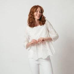 Blouse Broderie Anglaise Dora | Blouse 3 SUISSES