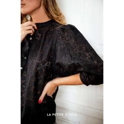 LA PETITE ETOILE Blouse Cometa | 3 SUISSES -Chic Femme Soldes blouse cometa 3291100 2 1140x1140