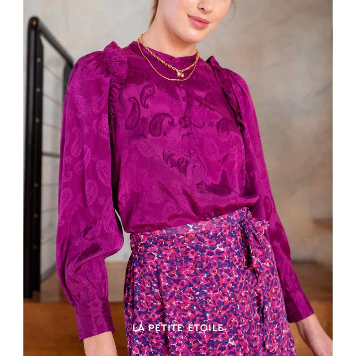 LA PETITE ETOILE Blouse Izana | 3 SUISSES 3 LA PETITE ETOILE Blouse Izana | 3 SUISSES