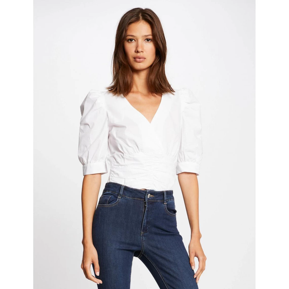 MORGAN Blouse Manches 3/4 Bouffantes | 3 SUISSES 3 MORGAN Blouse Manches 3/4 Bouffantes | 3 SUISSES