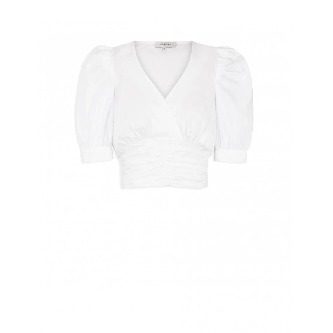 MORGAN Blouse Manches 3/4 Bouffantes | 3 SUISSES 5 MORGAN Blouse Manches 3/4 Bouffantes | 3 SUISSES – Image 3