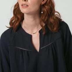 Blouse Manches 3/4 Agnès | Blouse 3 SUISSES -Chic Femme Soldes blouse manches longues agnes 1236865 2 1140x1140
