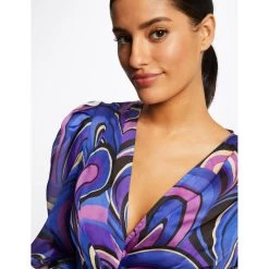 MORGAN Blouse Manches Longues Imprimé Abstrait MULTICO | 3 SUISSES 10 MORGAN Blouse Manches Longues Imprimé Abstrait MULTICO | 3 SUISSES -Chic Femme Soldes blouse manches longues imprime abstrait multico 3433532 6615496 96 1140x1140