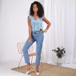 Blouse Sans Manche Imprimée Manon | Blouse 3 SUISSES 10 Blouse Sans Manche Imprimée Manon | Blouse 3 SUISSES -Chic Femme Soldes blouse sans manche imprimee 1172981 2 1140x1140