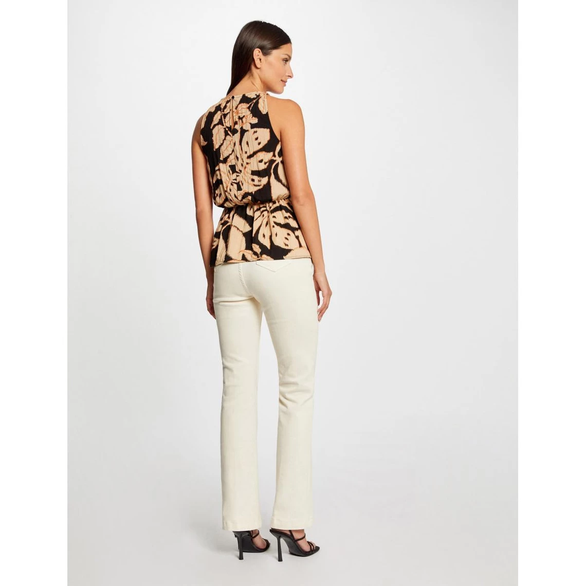 MORGAN Blouse Sans Manches Imprimé Végétal | 3 SUISSES 4 MORGAN Blouse Sans Manches Imprimé Végétal | 3 SUISSES – Image 2