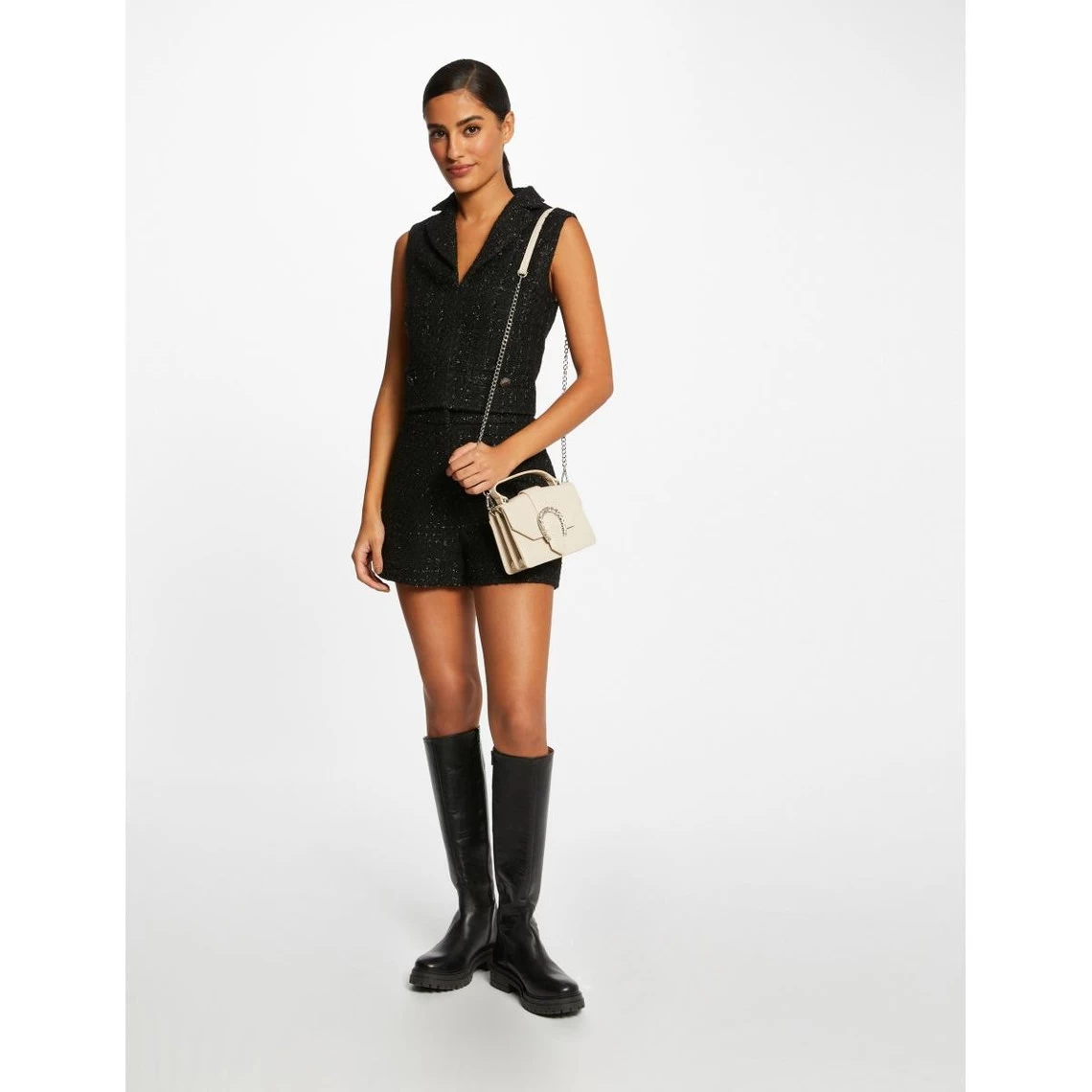 MORGAN Blouse Sans Manches NOIR | 3 SUISSES 4 MORGAN Blouse Sans Manches NOIR | 3 SUISSES – Image 2