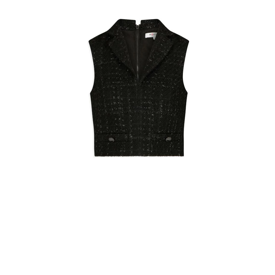 MORGAN Blouse Sans Manches NOIR | 3 SUISSES 5 MORGAN Blouse Sans Manches NOIR | 3 SUISSES – Image 3