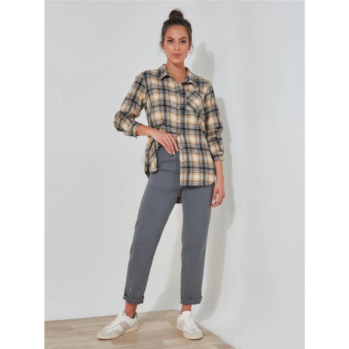 Chemise à Carreaux En Flanelle Douce Au Toucher | 3 SUISSES 4 Chemise à Carreaux En Flanelle Douce Au Toucher | 3 SUISSES – Image 2