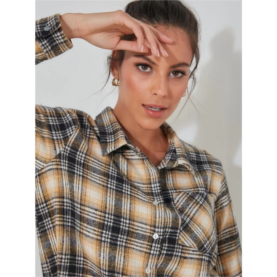 Chemise à Carreaux En Flanelle Douce Au Toucher | 3 SUISSES 5 Chemise à Carreaux En Flanelle Douce Au Toucher | 3 SUISSES – Image 3