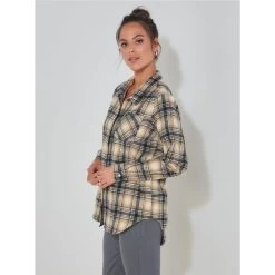 Chemise à Carreaux En Flanelle Douce Au Toucher | 3 SUISSES 9 Chemise à Carreaux En Flanelle Douce Au Toucher | 3 SUISSES -Chic Femme Soldes chemise a carreaux en flanelle douce au toucher 3431754 6603986 86 1140x1140