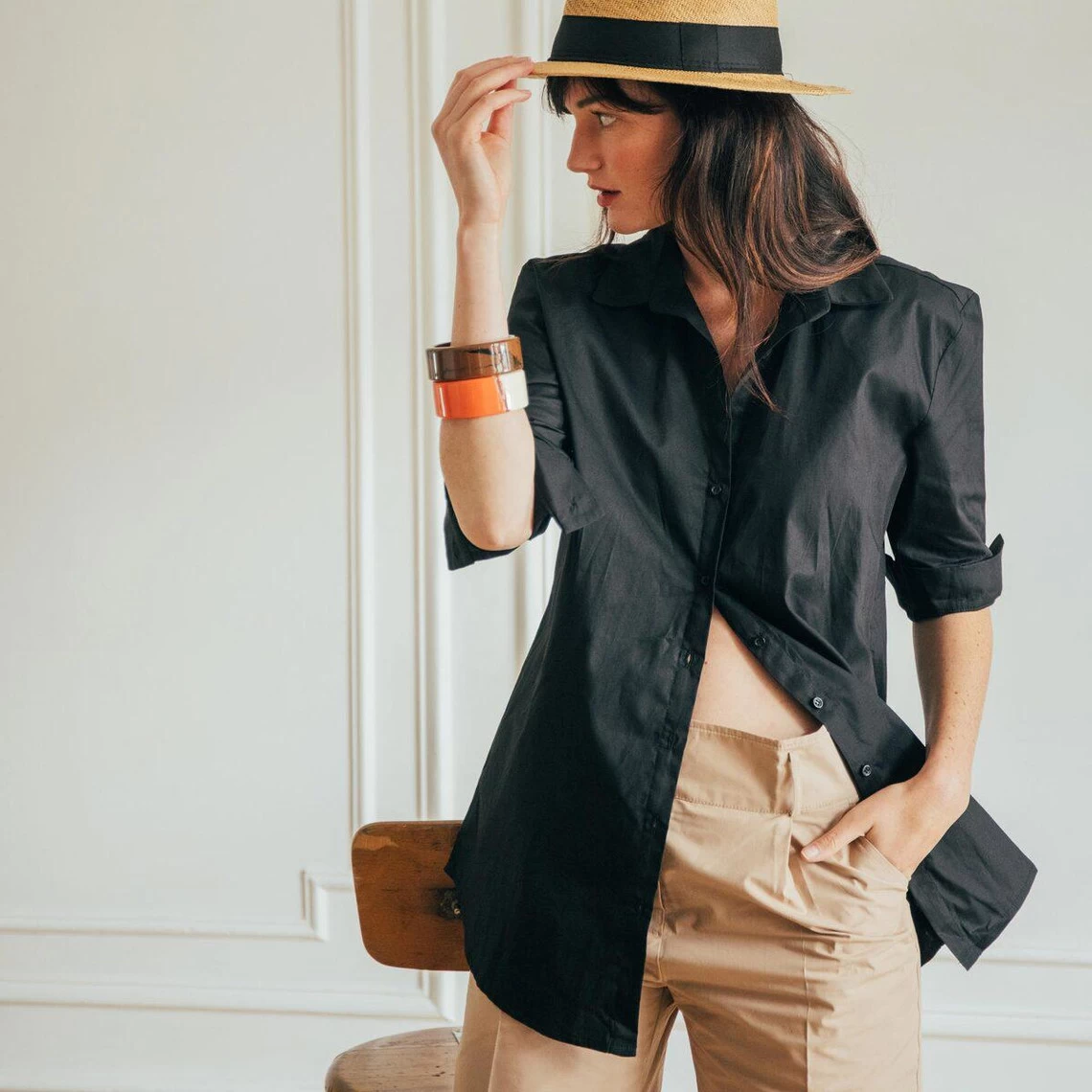 Chemise Longue Bennie Réédition | Chemise 3 SUISSES 4 Chemise Longue Bennie Réédition | Chemise 3 SUISSES – Image 2