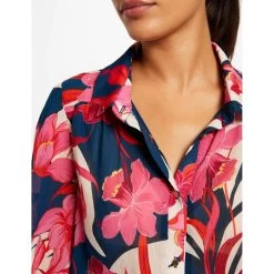 MORGAN Chemise Manches 3/4 Imprimé Floral | 3 SUISSES 10 MORGAN Chemise Manches 3/4 Imprimé Floral | 3 SUISSES -Chic Femme Soldes chemise manches 34 imprime floral multico 3411216 6494238 38 1140x1140