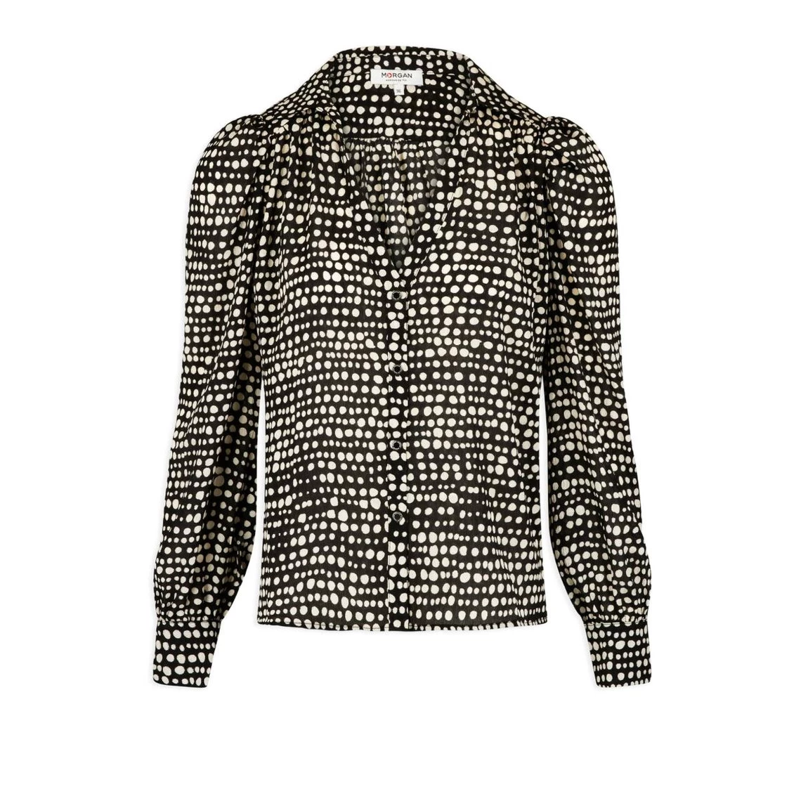 MORGAN Chemise Manches Longues Imprimé à Pois | 3 SUISSES 5 MORGAN Chemise Manches Longues Imprimé à Pois | 3 SUISSES – Image 3
