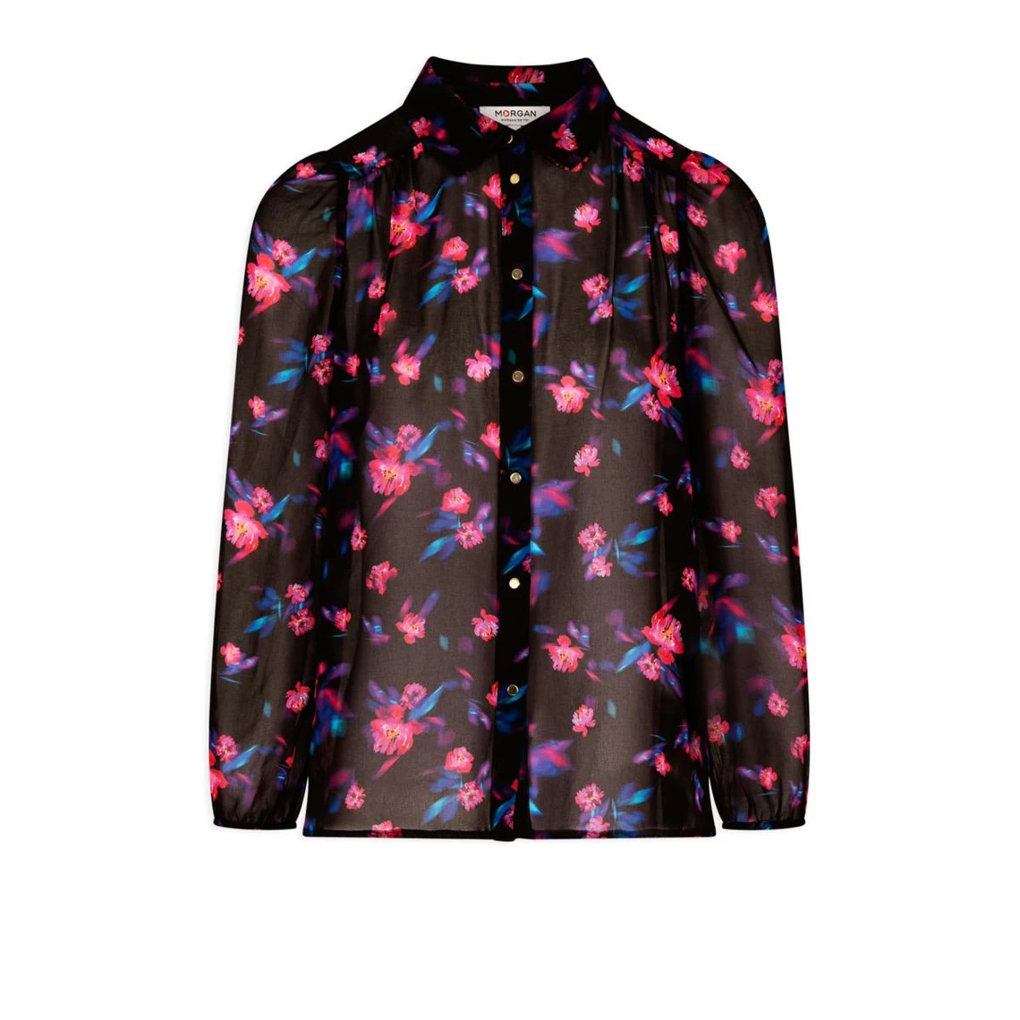 MORGAN Chemise Manches Longues Imprimé Floral MULTICO | 3 SUISSES 5 MORGAN Chemise Manches Longues Imprimé Floral MULTICO | 3 SUISSES – Image 3