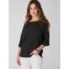 Blouse Fendue à Col Bateau | Blouse 3 SUISSES 2 Blouse Fendue à Col Bateau | Blouse 3 SUISSES -Chic Femme Soldes corsage encolure bateau fentes laterales 3213157 1 1140x1140