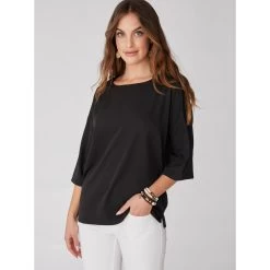 Blouse Fendue Ă Col Bateau | Blouse 3 SUISSES