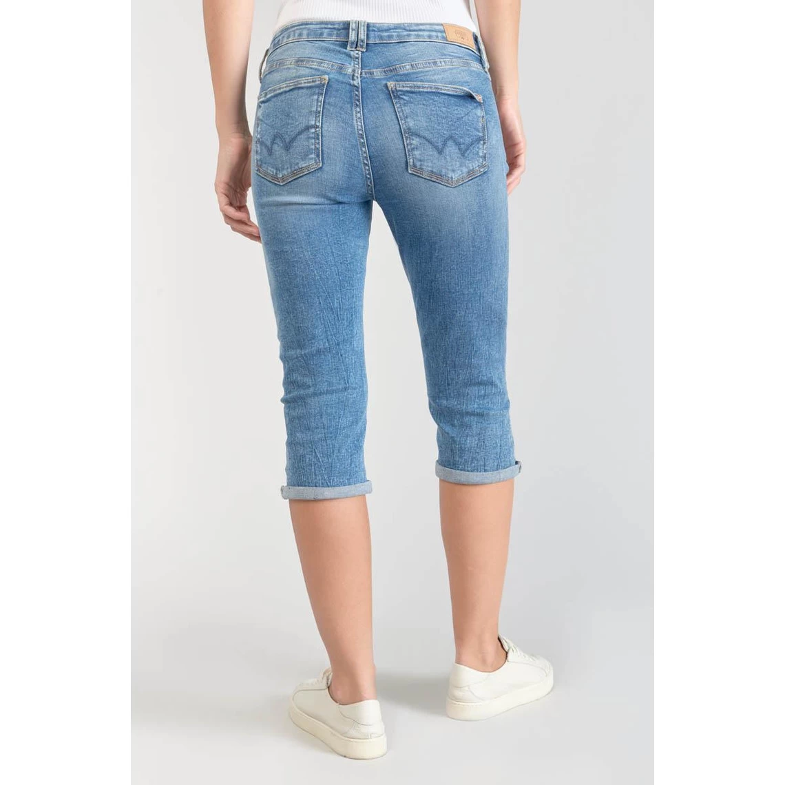 LE TEMPS DES CERISES Corsaire Pantacourt En Jeans ORIOL | 3 SUISSES 4 LE TEMPS DES CERISES Corsaire Pantacourt En Jeans ORIOL | 3 SUISSES – Image 2