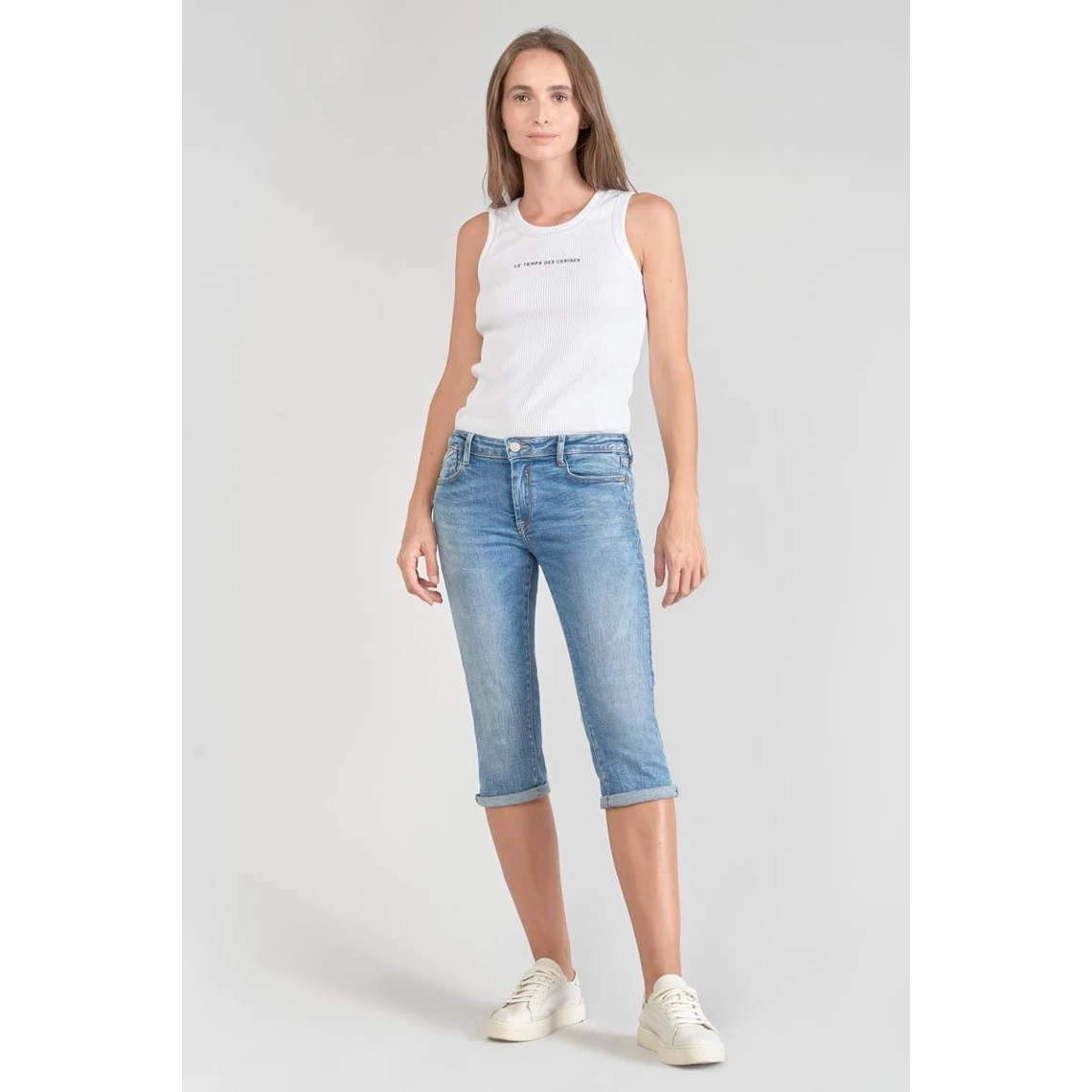 LE TEMPS DES CERISES Corsaire Pantacourt En Jeans ORIOL | 3 SUISSES 6 LE TEMPS DES CERISES Corsaire Pantacourt En Jeans ORIOL | 3 SUISSES – Image 4