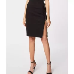 JUPE JIPPY Femme Morgan - Noir | Jupe Mi-longue 3 SUISSES