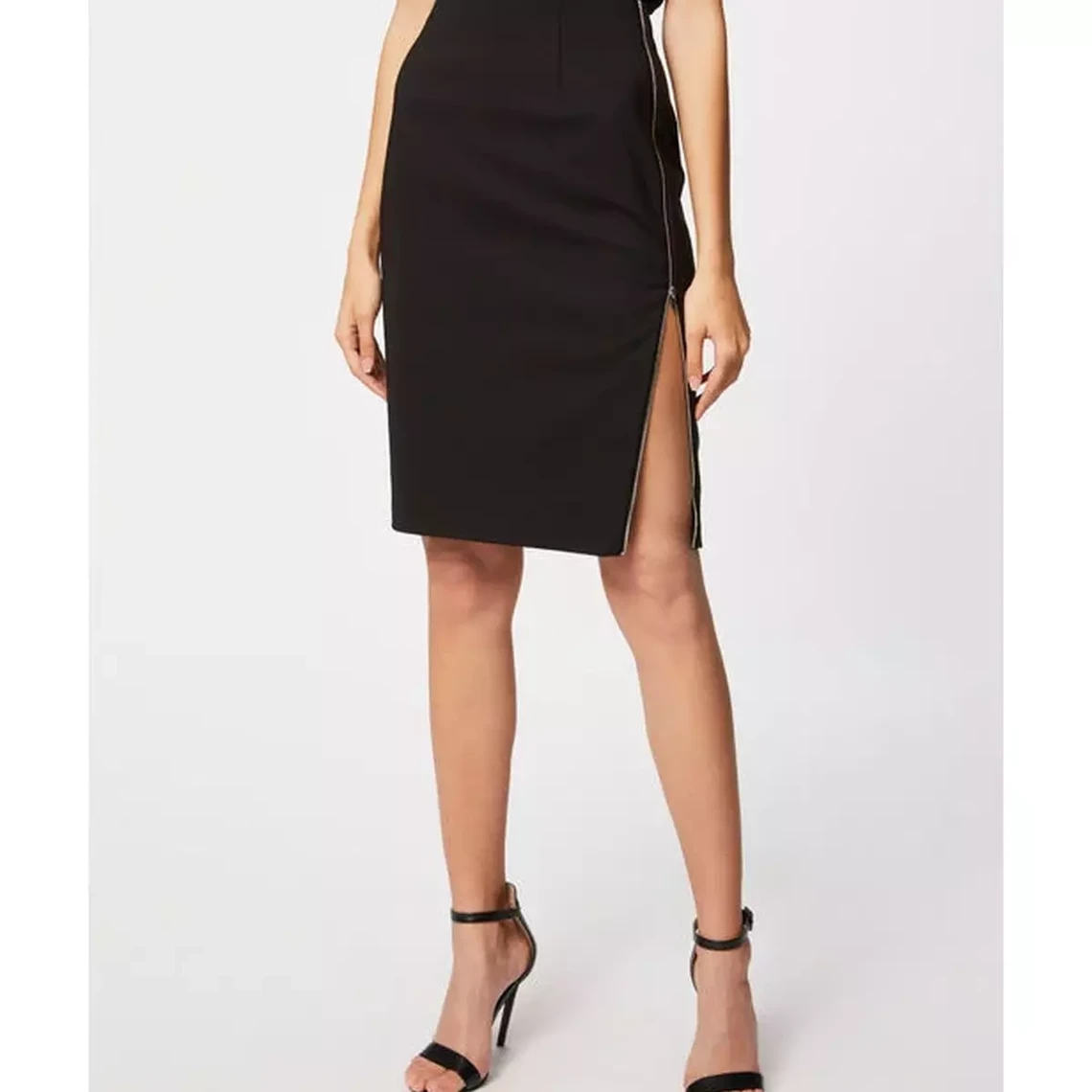 JUPE JIPPY Femme Morgan - Noir | Jupe Mi-longue 3 SUISSES 3 JUPE JIPPY Femme Morgan - Noir | Jupe Mi-longue 3 SUISSES