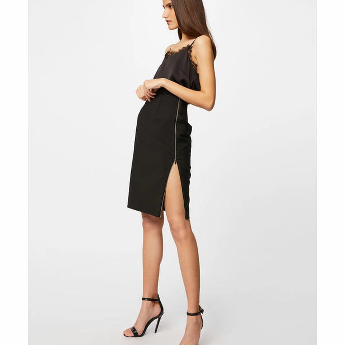 JUPE JIPPY Femme Morgan - Noir | Jupe Mi-longue 3 SUISSES 4 JUPE JIPPY Femme Morgan - Noir | Jupe Mi-longue 3 SUISSES – Image 2