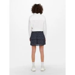 ONLY Jupe à étages Bleu | 3 SUISSES -Chic Femme Soldes jupe a etages bleu 15251508 3826156 2 1140x1140