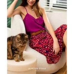 LA PETITE ETOILE Jupe AMONA | 3 SUISSES 9 LA PETITE ETOILE Jupe AMONA | 3 SUISSES -Chic Femme Soldes jupe amona 3369188 1 1140x1140
