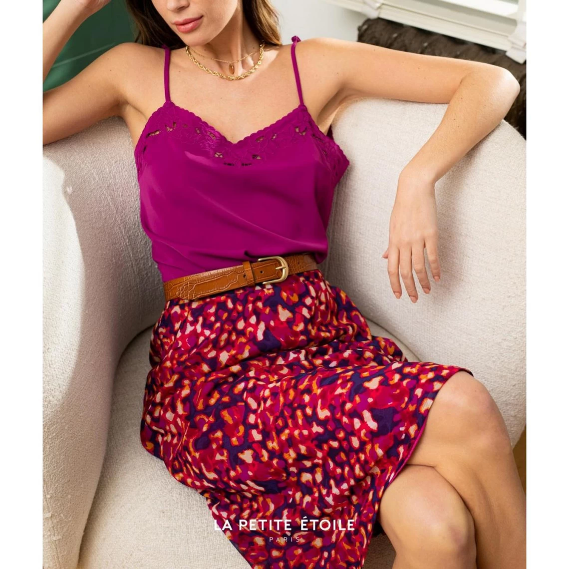 LA PETITE ETOILE Jupe AMONA | 3 SUISSES 3 LA PETITE ETOILE Jupe AMONA | 3 SUISSES