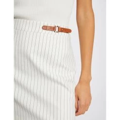 MORGAN Jupe City Droite à Rayures | 3 SUISSES 10 MORGAN Jupe City Droite à Rayures | 3 SUISSES -Chic Femme Soldes jupe city droite a rayures ecru 3409198 6479308 8 1140x1140