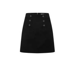 MORGAN Jupe Droite à Pont | 3 SUISSES 9 MORGAN Jupe Droite à Pont | 3 SUISSES -Chic Femme Soldes jupe droite a pont noir 3521588 7053556 56 1140x1140