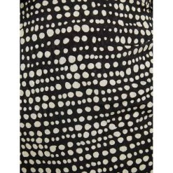 MORGAN Jupe Droite à Volants Imprimé à Pois NOIR | 3 SUISSES -Chic Femme Soldes jupe droite a volants imprime a pois noir 3431166 6601338 38 1140x1140