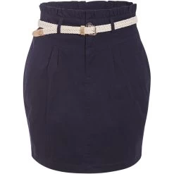 Jupe Droite Ceinturée | Jupe Courte 3 SUISSES