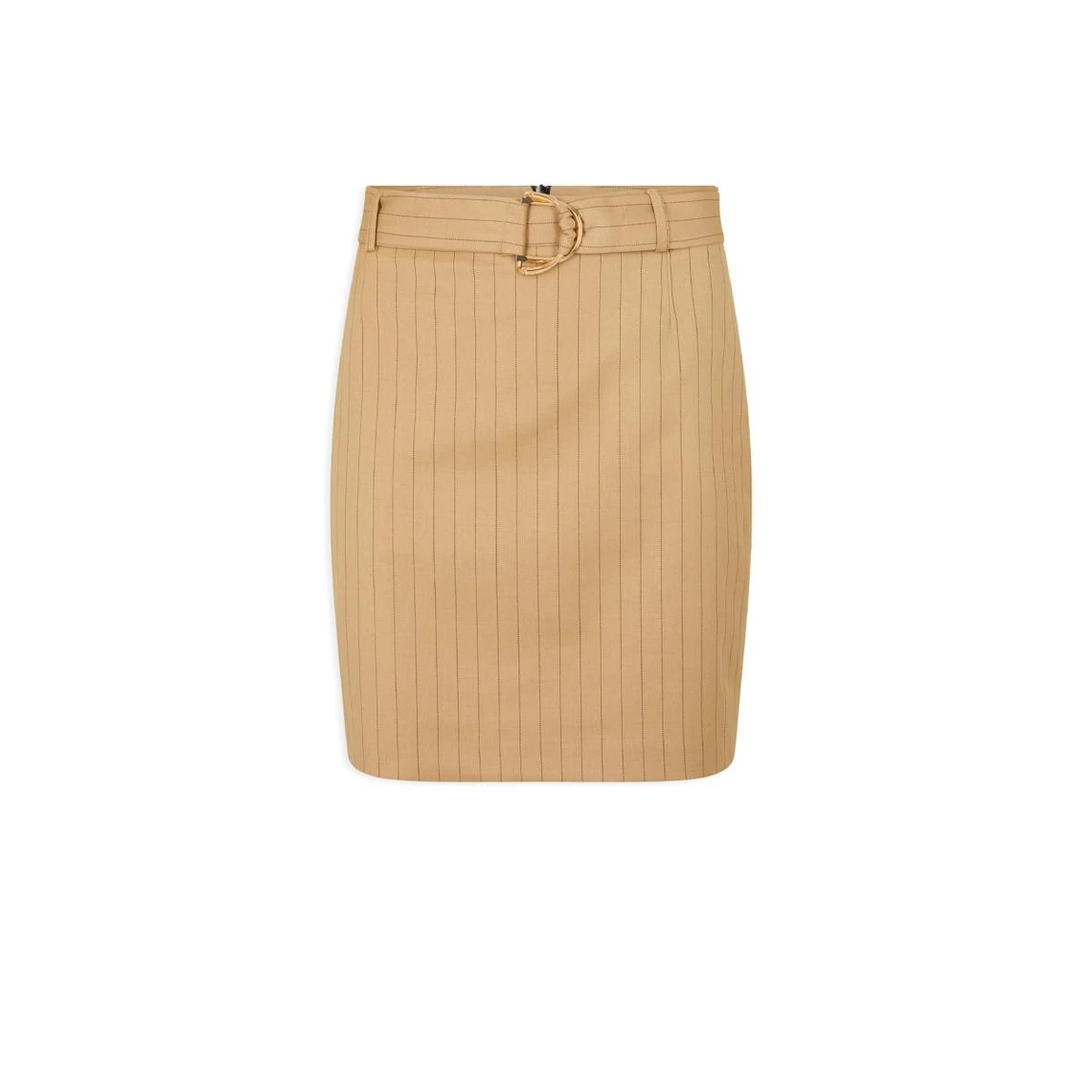 MORGAN Jupe Droite Ceinturée à Rayures | 3 SUISSES 5 MORGAN Jupe Droite Ceinturée à Rayures | 3 SUISSES – Image 3