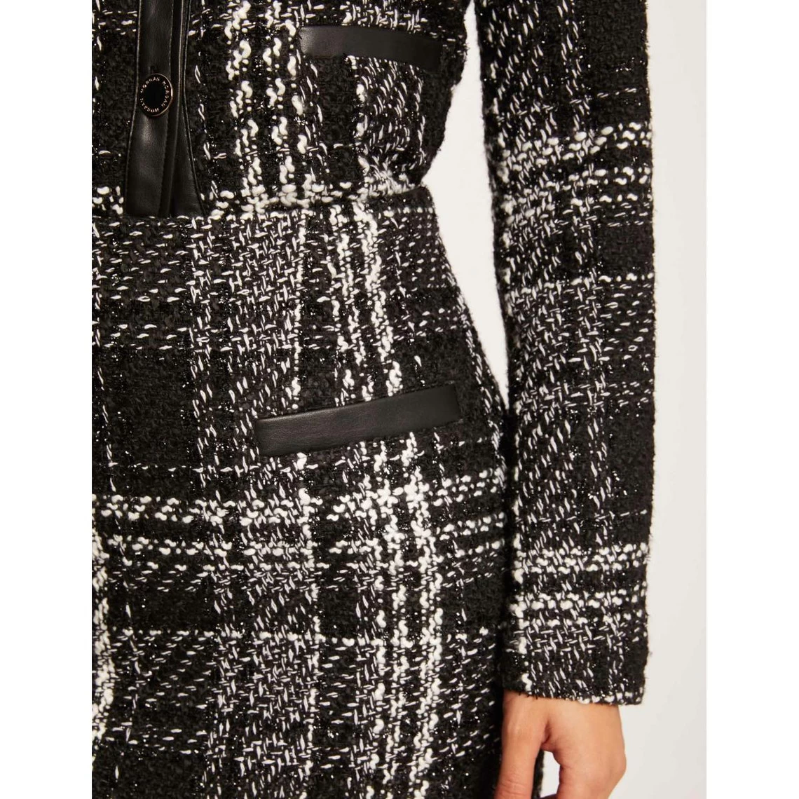 MORGAN Jupe Droite Imprimé Carreaux | 3 SUISSES 6 MORGAN Jupe Droite Imprimé Carreaux | 3 SUISSES – Image 4