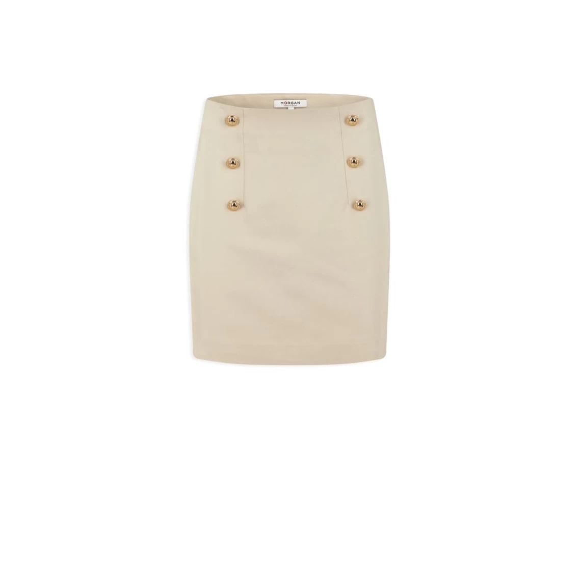 MORGAN Jupe Droite Taille Haute à Ponts | 3 SUISSES 5 MORGAN Jupe Droite Taille Haute à Ponts | 3 SUISSES – Image 3