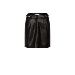 MORGAN Jupe Droite Taille Haute Avec Ornements | 3 SUISSES 9 MORGAN Jupe Droite Taille Haute Avec Ornements | 3 SUISSES -Chic Femme Soldes jupe droite taille haute avec ornements noir 3408400 6476164 64 1140x1140