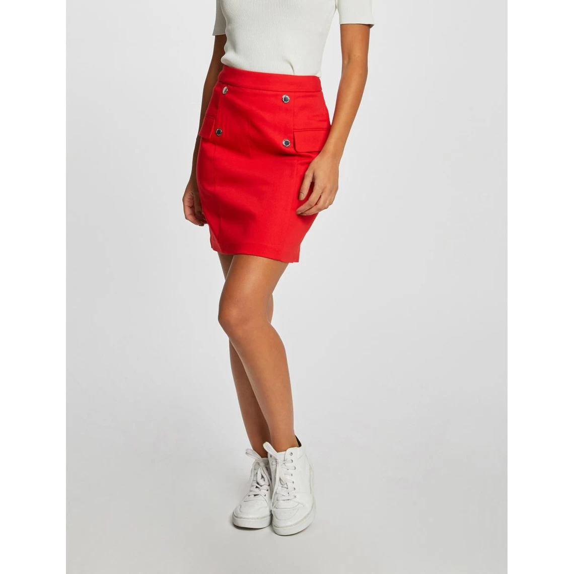 MORGAN Jupe Droite Taille Haute | 3 SUISSES 3 MORGAN Jupe Droite Taille Haute | 3 SUISSES