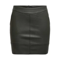 ONLY Jupe En Simili-cuir Gris | 3 SUISSES 9 ONLY Jupe En Simili-cuir Gris | 3 SUISSES -Chic Femme Soldes jupe en simili cuir gris 15164809 3206597 3 1140x1140