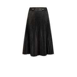 MORGAN Jupe évasée Plissée Simili Cuir NOIR | 3 SUISSES 9 MORGAN Jupe évasée Plissée Simili Cuir NOIR | 3 SUISSES -Chic Femme Soldes jupe evasee plissee simili cuir noir 3431562 6603224 24 1140x1140
