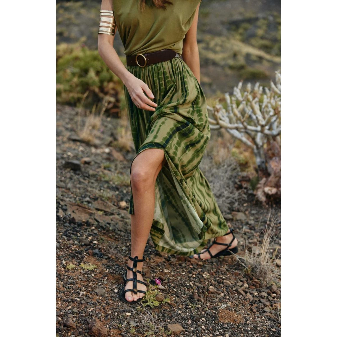 LA PETITE ETOILE Jupe JASMINA - Vert Olive | 3 SUISSES 3 LA PETITE ETOILE Jupe JASMINA - Vert Olive | 3 SUISSES – Image 2