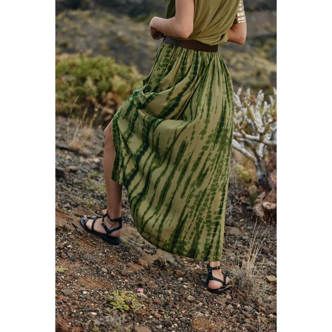 LA PETITE ETOILE Jupe JASMINA - Vert Olive | 3 SUISSES 4 LA PETITE ETOILE Jupe JASMINA - Vert Olive | 3 SUISSES – Image 3